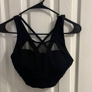 Black Lululemon bra